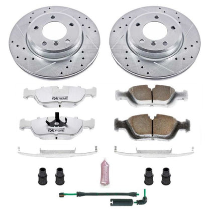 Power Stop 2000 BMW 323i Front Z26 Street Warrior Brake Kit PowerStop