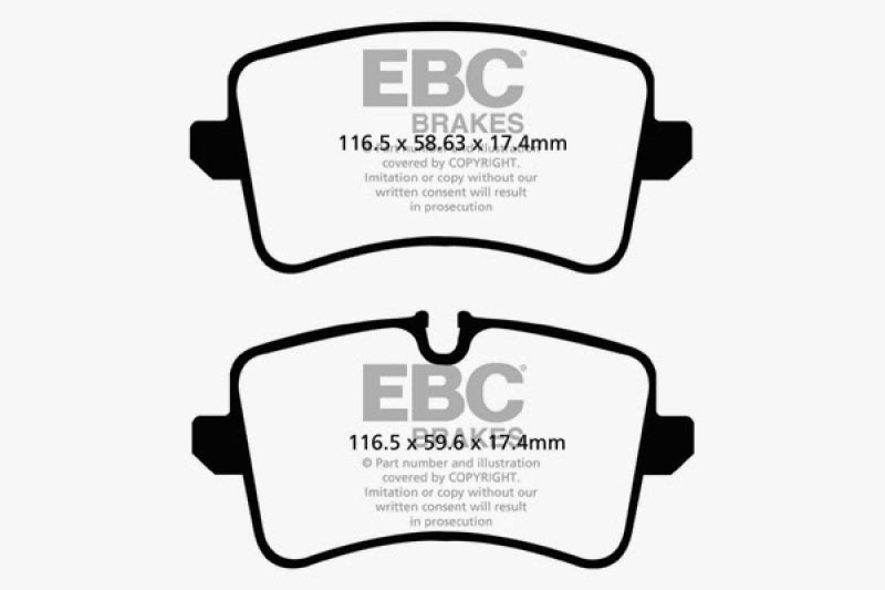 EBC GreenStuff Rear Brake Pads - DP22082