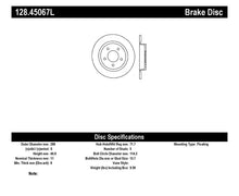 Load image into Gallery viewer, StopTech 04-10 Mazda3 Drilled Left Rear Rotor