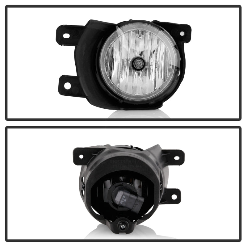 Spyder Toyota Sequoia 08-16 OEM Style Fog Lights w/OEM Fit Switch - Fog Bulbs-4145(Included) - Clear SPYDER