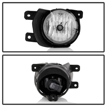 Spyder Toyota Sequoia 08-16 OEM Style Fog Lights w/OEM Fit Switch - Fog Bulbs-4145(Included) - Clear SPYDER