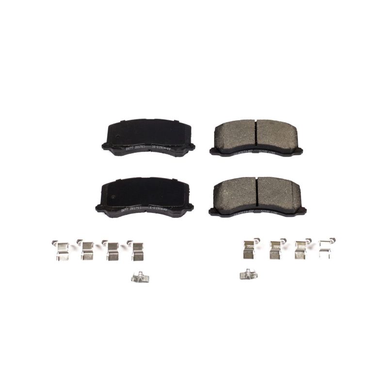 Power Stop 95-02 Suzuki Esteem Front Z17 Evolution Ceramic Brake Pads w/Hardware PowerStop