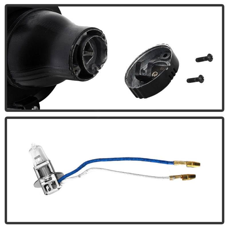 Spyder GMC Acadia 2013-2015 OEM Fog Light W/Universal Switch- Clear FL-GAC2013-C SPYDER