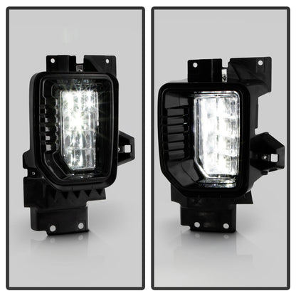Spyder 20-22 GMC Sierra 2500/3500 HD OEM Fog Lights w/ Universal Switch SPYDER
