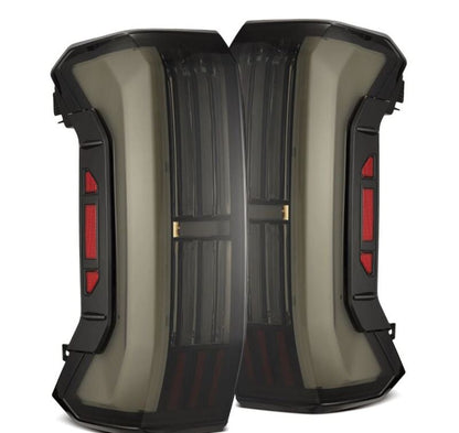 AlphaRex 673001 22-24 Toyota Tundra NOVA-Series Prismatic LED Tail Lights - Alpha-Black
