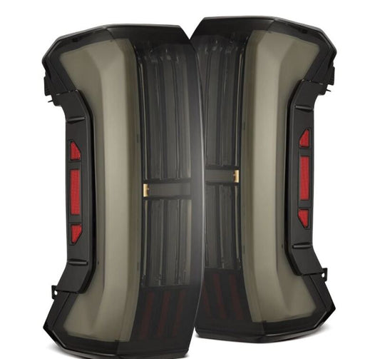 AlphaRex 673001 22-24 Toyota Tundra NOVA-Series Prismatic LED Tail Lights - Alpha-Black