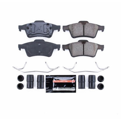 Power Stop 04-05 Mazda 3 Rear Z23 Evolution Sport Brake Pads w/Hardware PowerStop
