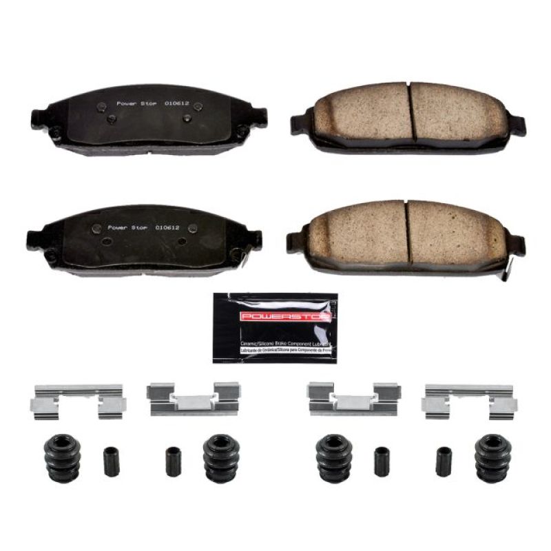 Power Stop 06-10 Jeep Commander Front Z23 Evolution Sport Brake Pads w/Hardware PowerStop