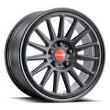 Raceline 315B Grip 18x8.5in / 5x120 BP / 45mm Offset / 74.1mm Bore - Satin Black Wheel