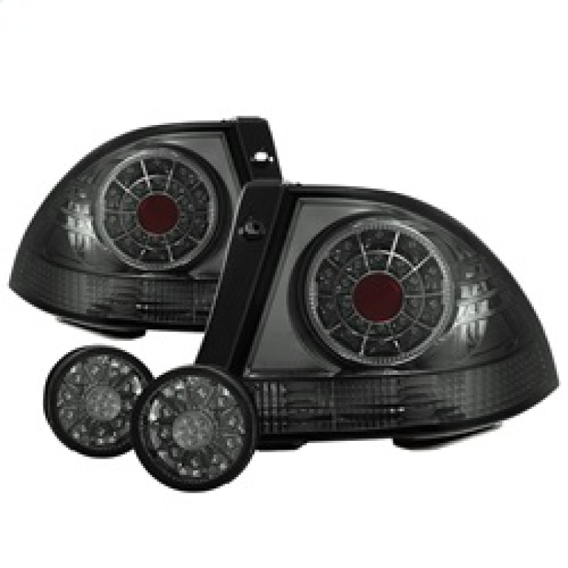 Spyder 01-03 Lexus IS300 LED Tail Lights w/Inner Trunk Lights - Smoke (ALT-YD-LIS300-LED-SET-SM) SPYDER