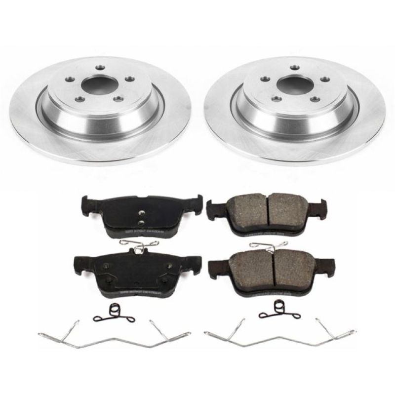 Power Stop 17-18 Lincoln Continental Rear Autospecialty Brake Kit PowerStop