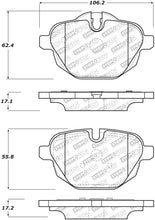 Load image into Gallery viewer, StopTech Street Disc Rear Brake Pads - 305.14730