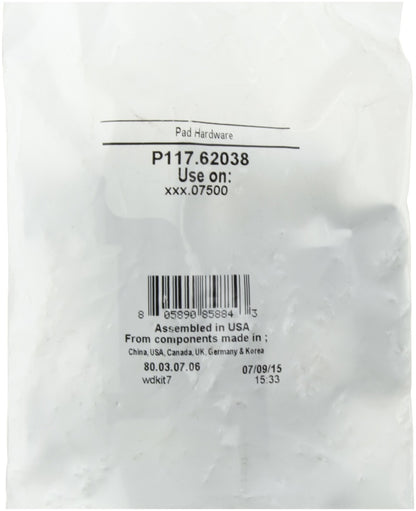 StopTech Premium Ceramic Brake Pads - 308.07500 Stoptech