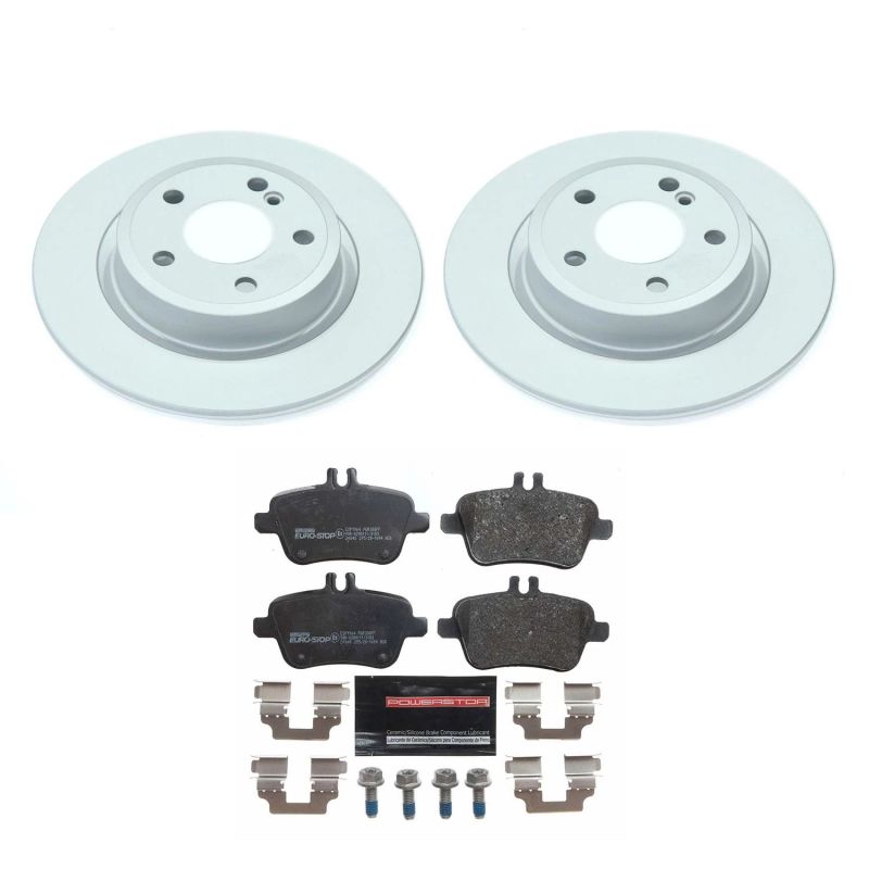 Power Stop 17-19 Infiniti QX30 Rear Euro-Stop Brake Kit PowerStop