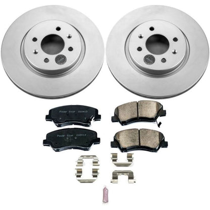 Power Stop 12-18 Kia Rio Front Z17 Evolution Geomet Coated Brake Kit PowerStop