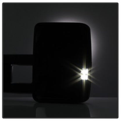 xTune Chevy Silverado 99-02 G2 Heated Amber LED Signal Telescoping Mirrors MIR-CS99S-G2-PWH-AM-SET SPYDER