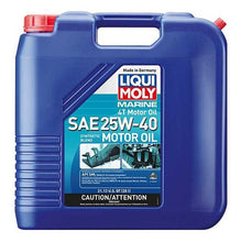 Load image into Gallery viewer, LIQUI MOLY 20L Marine 4T Motor Oil SAE 25W40