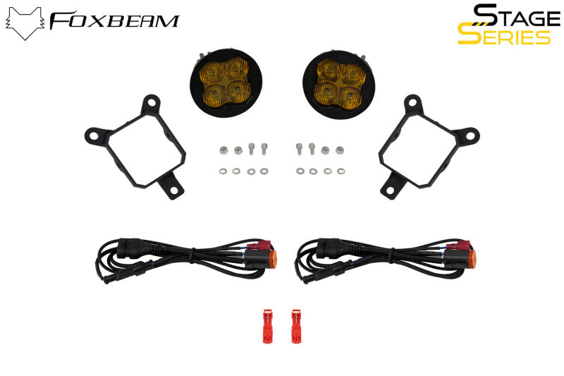 Diode Dynamics 2024+ Subaru Forester SS3 LED Sport Type Y Fog Light Kit - Yellow SAE - Forester