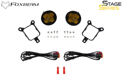 Diode Dynamics 2024+ Subaru Forester SS3 LED Sport Type Y Fog Light Kit - Yellow SAE - Forester