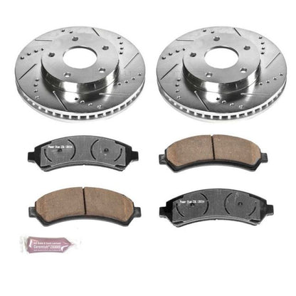 Power Stop 97-05 Chevrolet Blazer Front Z36 Truck & Tow Brake Kit PowerStop