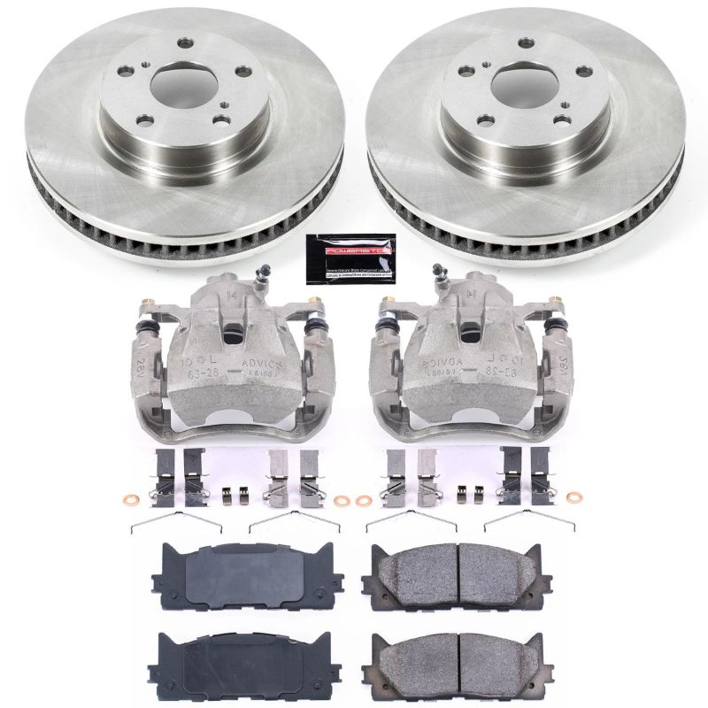 Power Stop 13-18 Lexus ES300h Front Autospecialty Brake Kit w/Calipers PowerStop