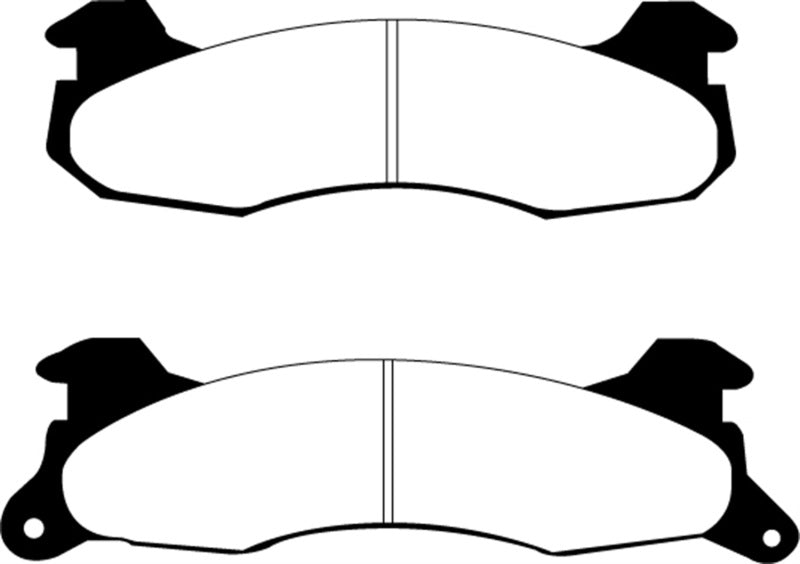 EBC GreenStuff Rear Brake Pads - DP21161 EBC
