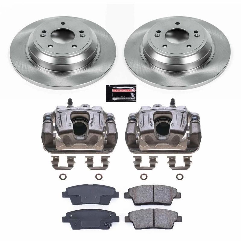 Power Stop 17-18 Genesis G80 Rear Autospecialty Brake Kit w/Calipers PowerStop