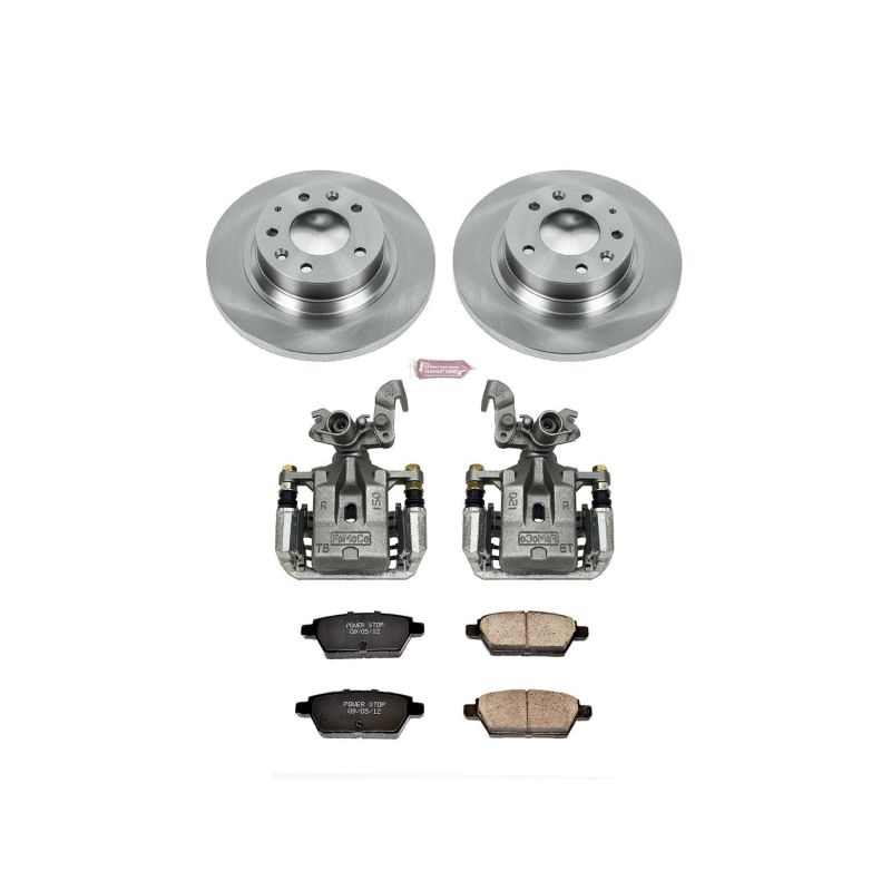 Power Stop 06-12 Ford Fusion Rear Autospecialty Brake Kit w/Calipers PowerStop