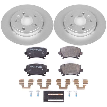 Power Stop 05-09 Audi A4 Rear Euro-Stop Brake Kit PowerStop