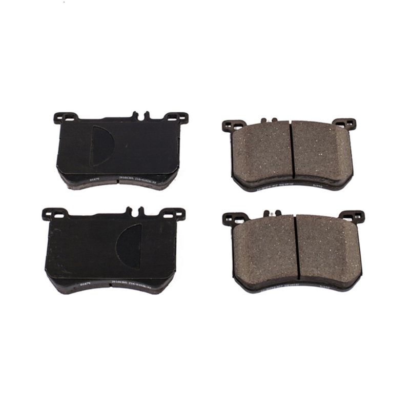 Power Stop 15-16 Mercedes-Benz SL400 Front Z16 Evolution Ceramic Brake Pads PowerStop