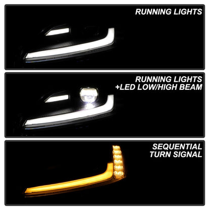Spyder Signature Series 05-13 Chevrolet Corvette C6 Projector Headlights SPYDER