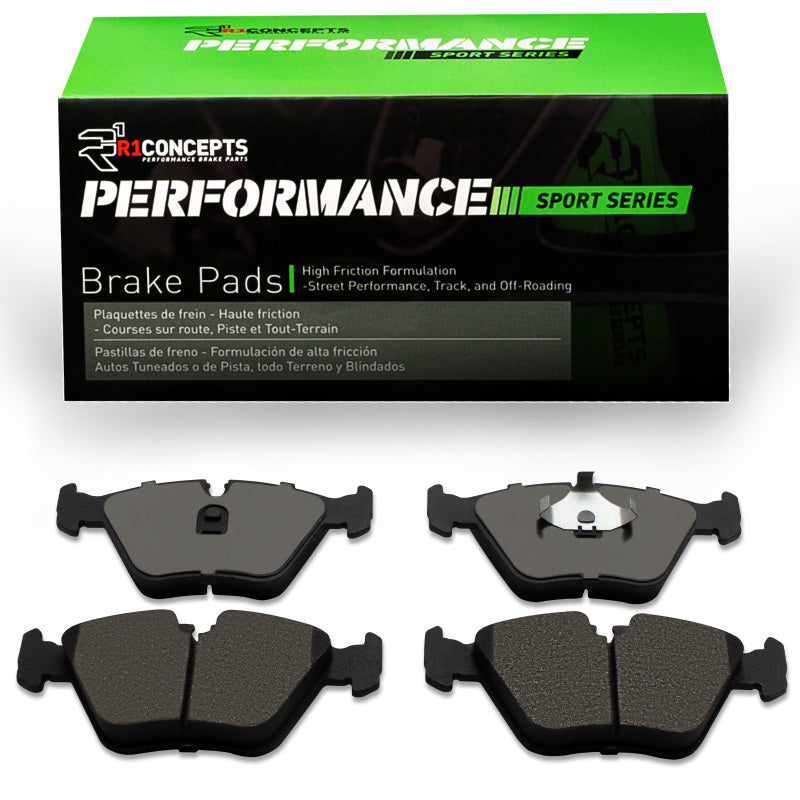 R1 Front Performance Brake Pads 1987-2005 Audi/BMW - 2115-0394-00