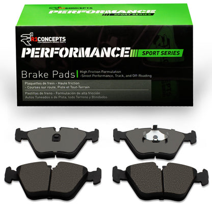 R1 Front Performance Brake Pads 1987-2005 Audi/BMW - 2115-0394-00
