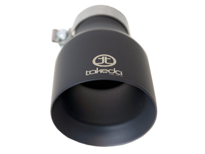 afe Takeda Universal Exhaust Tip 3 IN Inlet x 5 IN Outlet x 9 IN L