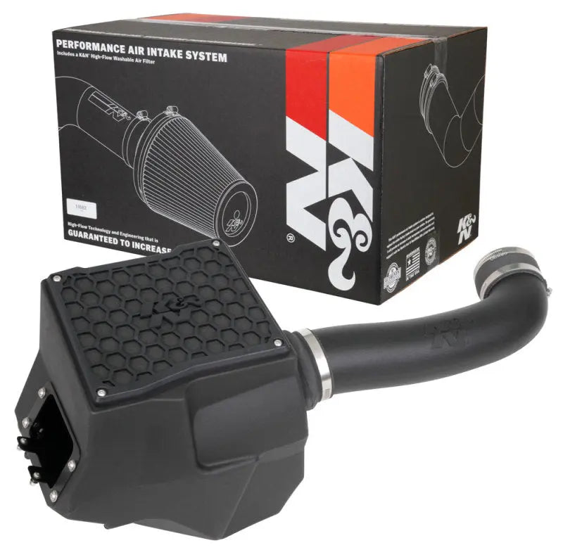 K&N 12-18 Jeep Wrangler 3.6L V6 Performance Intake Kit K&N Engineering