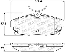 Load image into Gallery viewer, StopTech Premium Ceramic Rear Brake Pads - 308.15620