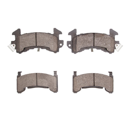R1 Rear Semi-Metallic Brake Pads 1978-1988 Buick/Cadillac & More - 2311-0202-00