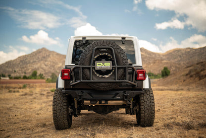 DV8 18-25 Jeep Wrangler JL Body Mounted Tire Carrier