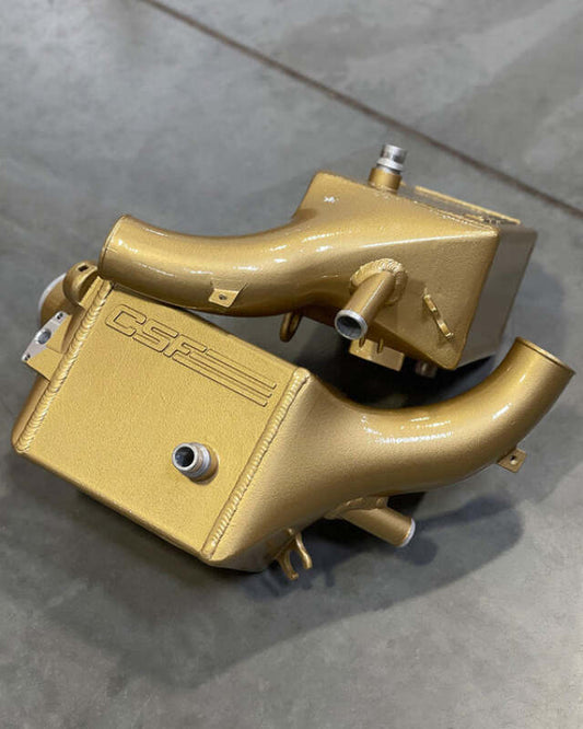 CSF 2014+ BMW X5M (F95) / X6M (F96) / XM (G09) Charge-Air-Cooler - Carbon Ceramic Gold Matte