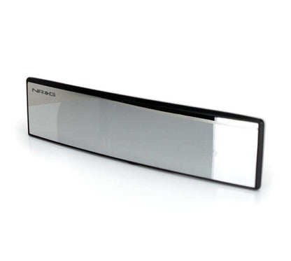 NRG 300mm Wide Panorama Clip-on Rearview Mirror - Convex w/ White Tint - IM-300CWT