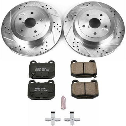 Power Stop 05-07 Subaru Impreza Rear Z23 Evolution Sport Brake Kit PowerStop