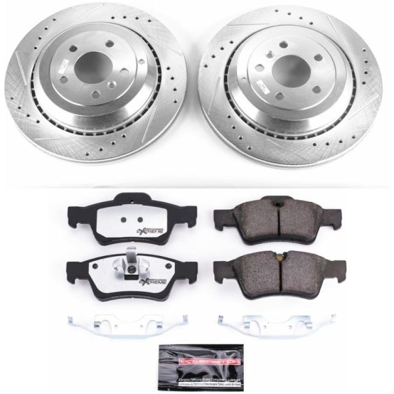 Power Stop 05-06 Mercedes-Benz G55 AMG Rear Z26 Street Warrior Brake Kit PowerStop