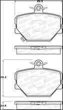 Load image into Gallery viewer, StopTech Premium Ceramic Brake Pads - 308.12520