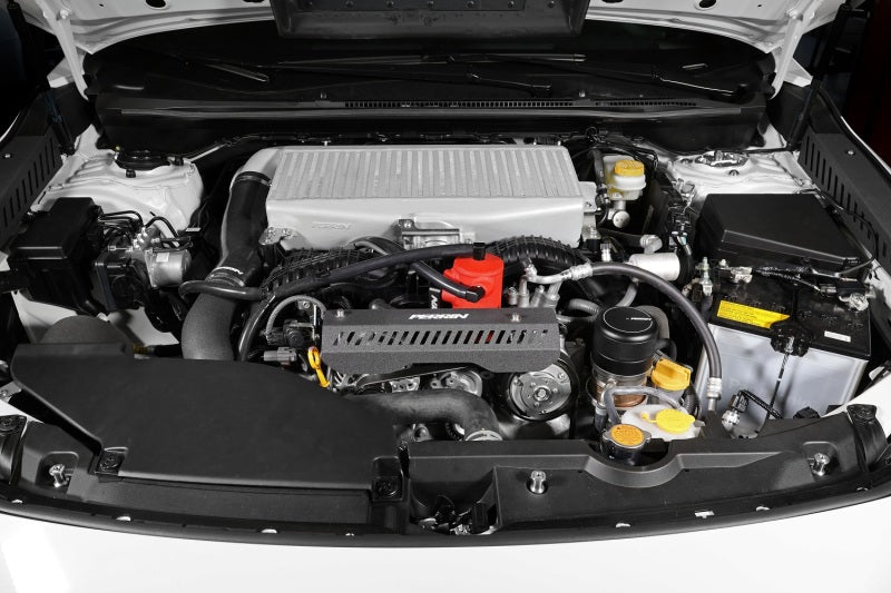 Perrin 22-23 Subaru WRX Air Oil Separator - Black Perrin Performance
