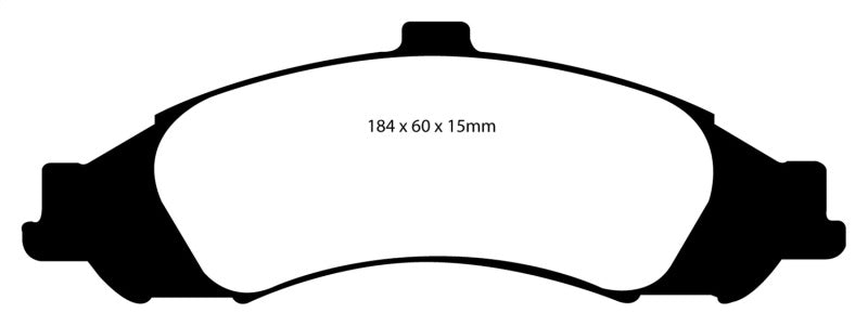 EBC RedStuff Front Brake Pads - DP31721C EBC
