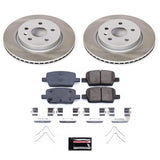 Power Stop 16-21 Chevrolet Camaro Rear Semi-Coated Rotor Kit