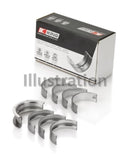 King Engine Bearings Gmc 2.8L/3.4L V6 173Ci/207Ci (Size +0.25mm) Main Bearing Set