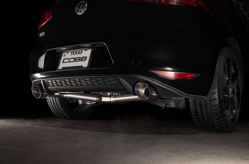 COBB 15-17 Volkswagen GTI (MK7) Titanium Cat-Back Exhaust System 5V2140