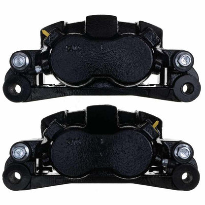 Power Stop 00-05 Ford Excursion Front Black Caliper - Pair w/Bracket PowerStop