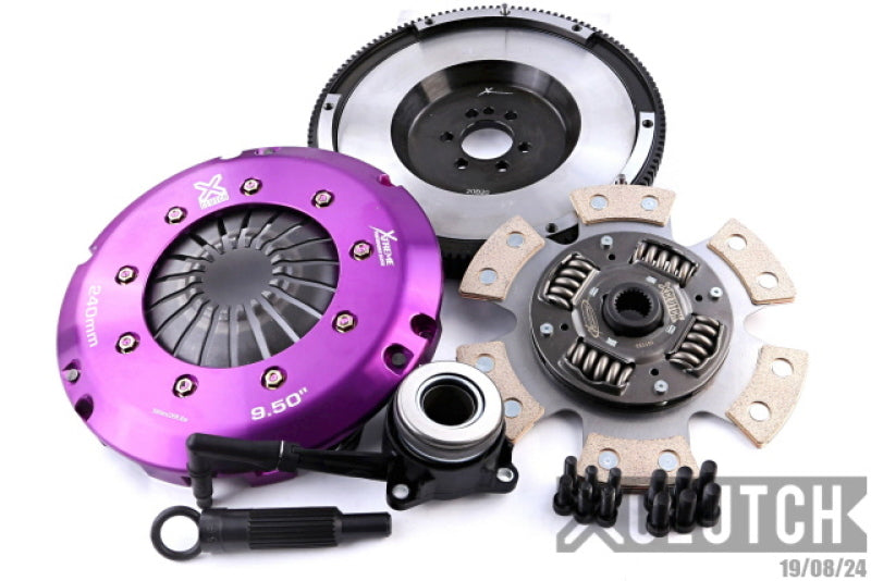 XClutch 02-06 Volkswagen Golf GTI 1.8T 1.8L Stage 2R Extra HD Sprung Ceramic Clutch Kit